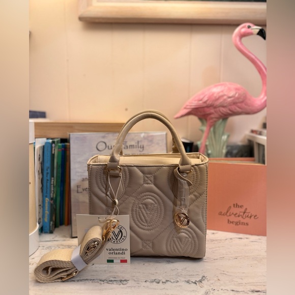 Valentino Orlandi Clutch or Crossbody Quilted Bag Retail $299 - Picture 2 of 12